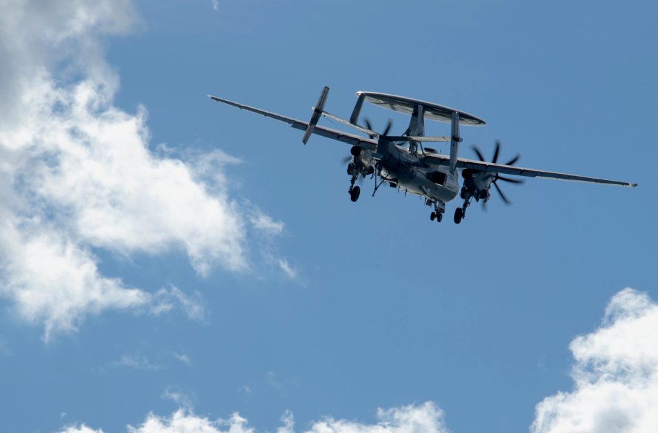 UPDATED E2C Hawkeye Crashes Near Wallops Island, Crew Recovered