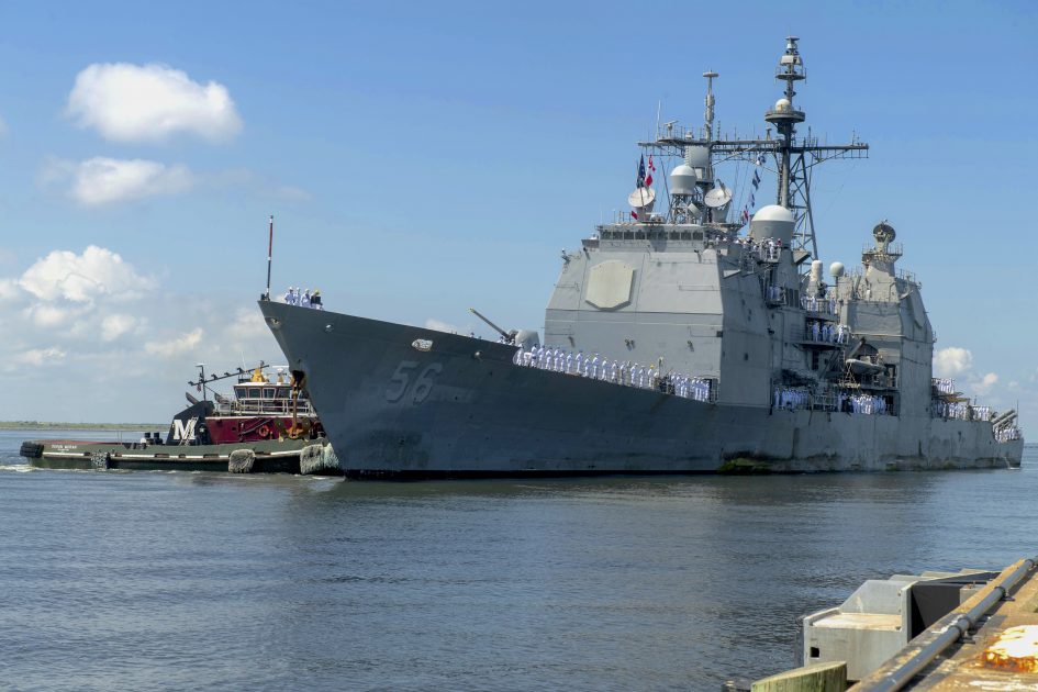 Carrier Eisenhower Returns From Deployment After Spending Almost 7 ...