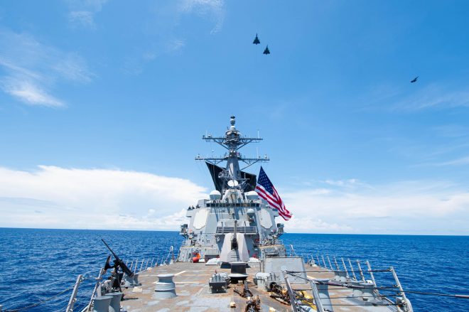 Navy Destroyer Performs Freedom of Navigation Operation Off Venezuelan Coast
