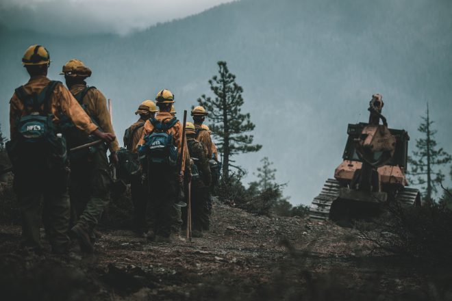 Marines, Sailors 'Put Stamp On' Marine Corps Support for Wildland Fire Missions in California