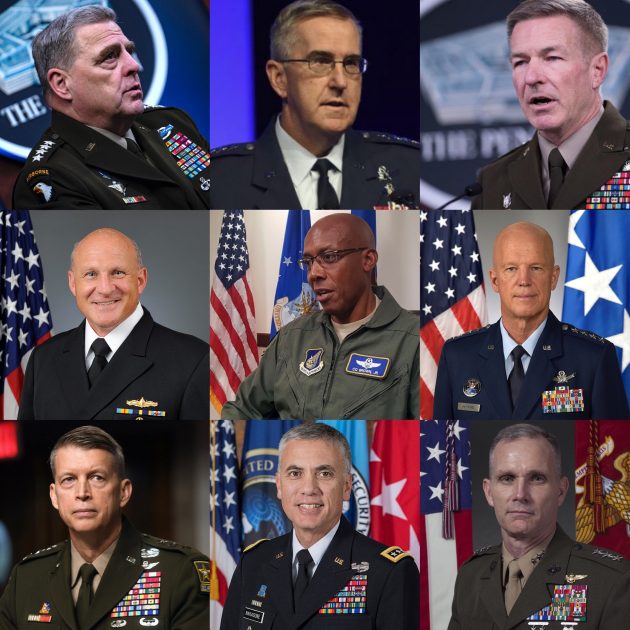 7 Joint Chiefs, 2 Senior Leaders in Quarantine After Meetings with ...