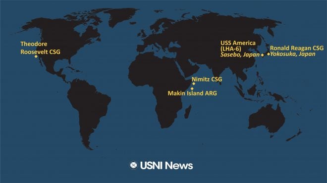USNI News Fleet and Marine Tracker: Dec. 21, 2020