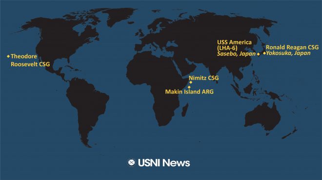 USNI News Fleet and Marine Tracker: Dec. 28, 2020