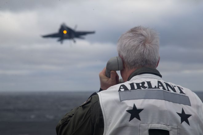 Navy Brings 'Precision Landing Mode' Carrier Landing Assist Tool to New Fighter Pilots