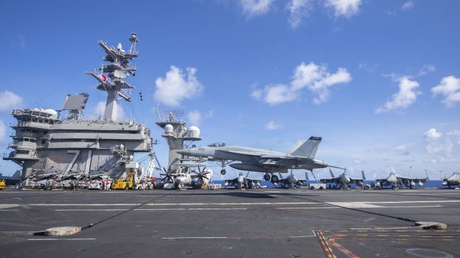 Three Sailors Aboard USS Theodore Roosevelt Test Positive for COVID-19