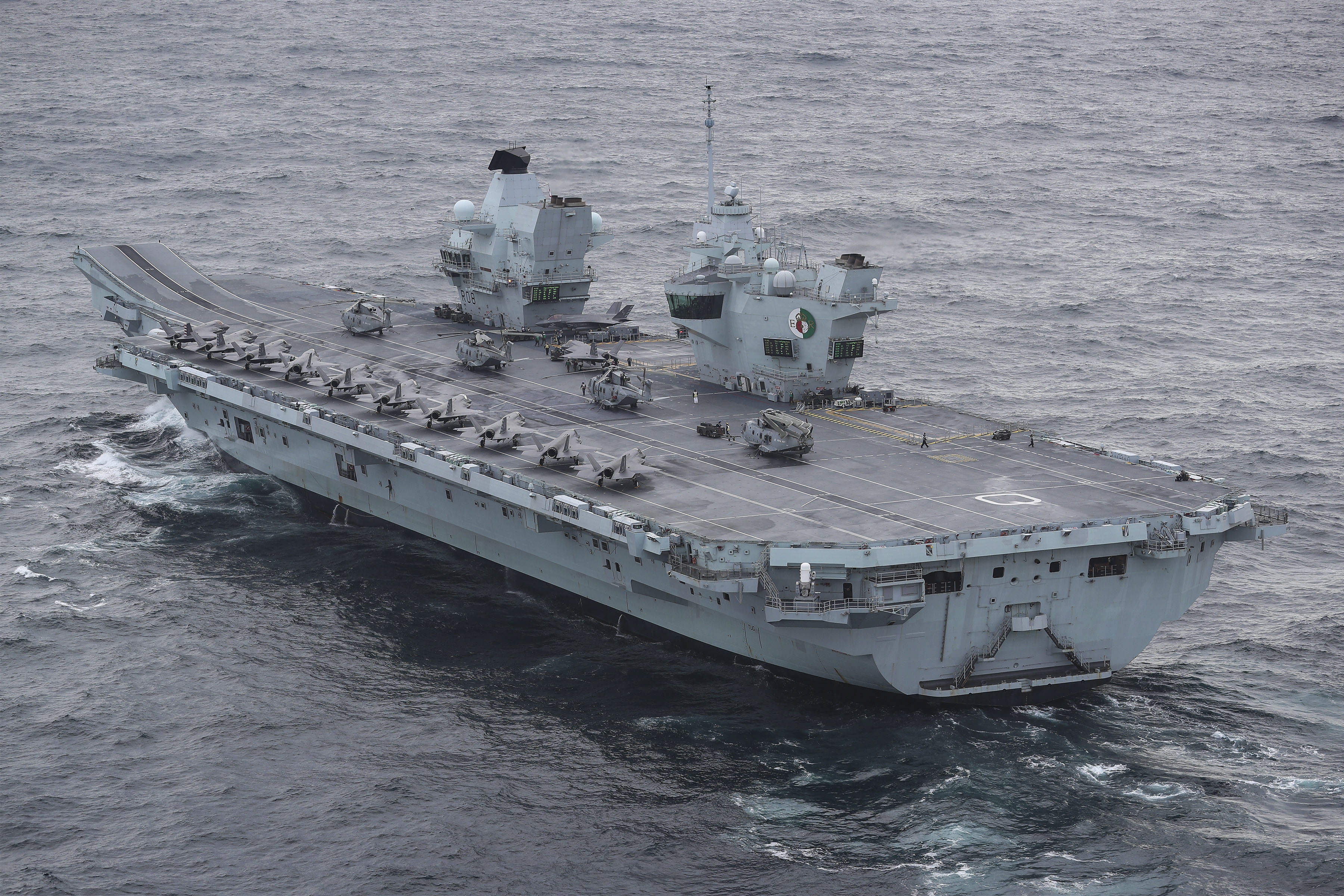 Carrier Hms Queen Elizabeth Will Drill With Japanese In Pacific During Deployment Usni News
