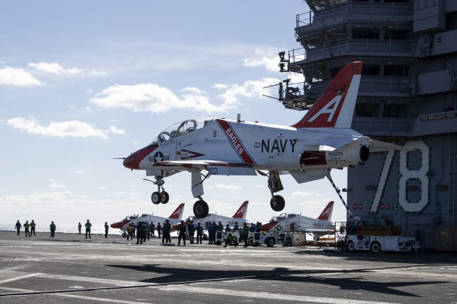 Navy Restarts Flights for Some T-45C Trainers