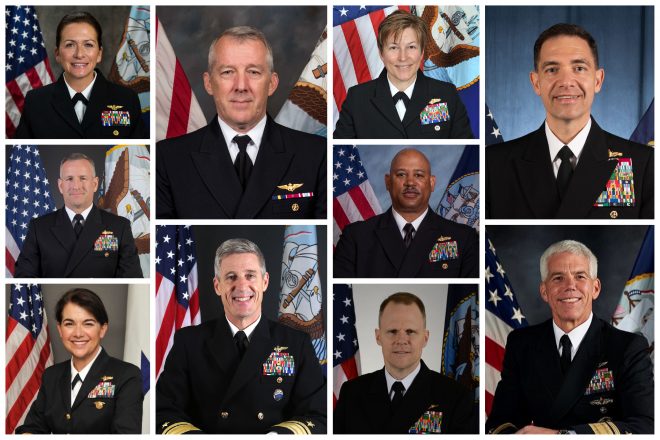 New Navy Fleet Commanders in Pacific, Middle East Nominated; New Picks for N9, Inspector General