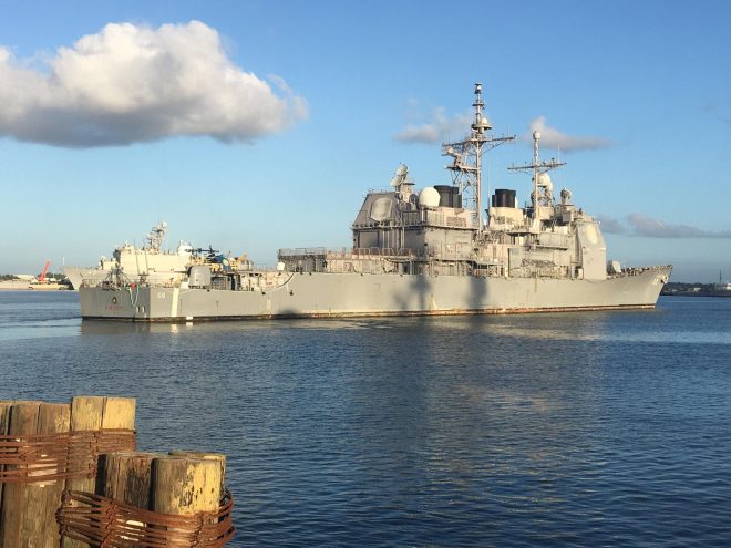 Navy 'Struggling' to Modernize Aging Cruiser Fleet As Tight Budgets Push Pentagon to Shed Legacy Platforms