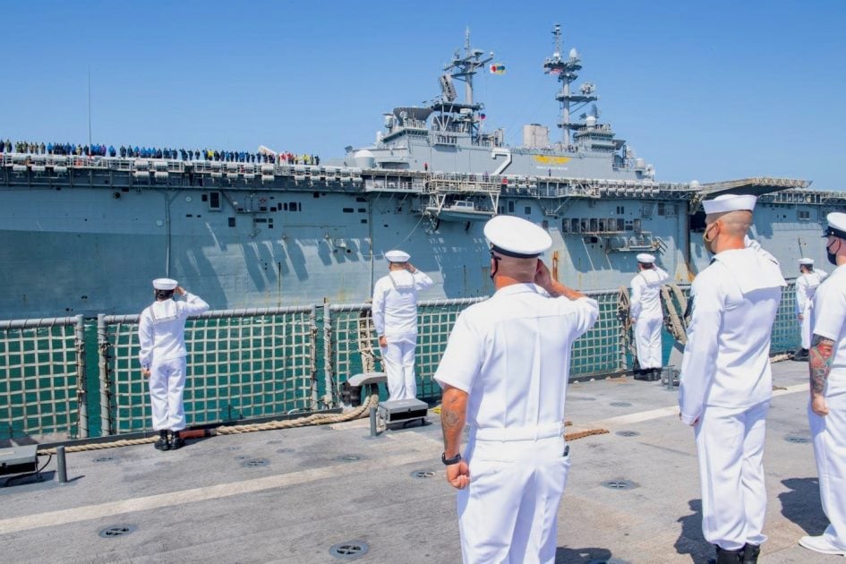 Essex Amphibious Ready Group Now In Middle East, Iwo Jima ARG Heading ...