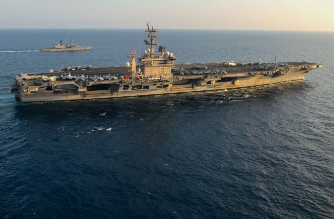 Eisenhower Carrier Strike Group Could Extend Stay in Middle East to Cover Afghanistan Withdrawal