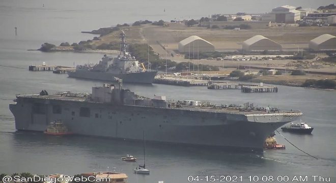 Bonhomme Richard Wreck Reaches Panama; Texas Shipbreaker Buys Hull for $3.66M