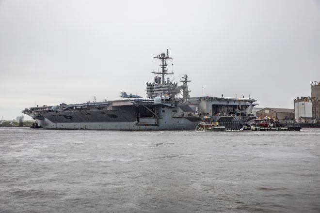 USS Harry S. Truman Out of Maintenance After 10 Months; Material Challenges Caused 3-Month Delay