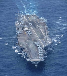 Japan-based USS Ronald Reagan Now in the Middle East to Cover ...