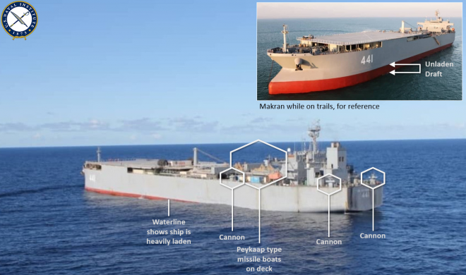 Iranian Warship Could Be Bringing Millions of Gallons of Fuel to Venezuela