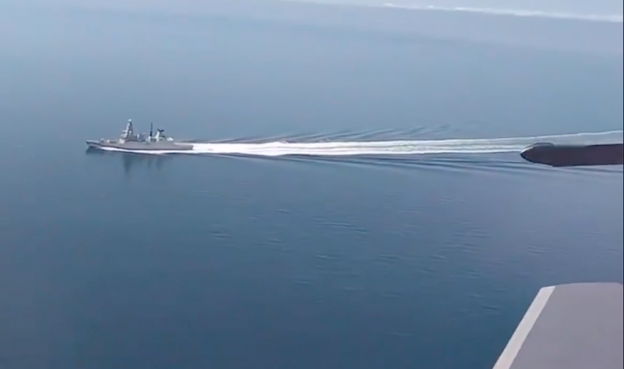 VIDEO: Russian Fighters Buzz British Warship In Black Sea, U.K. Denies ...