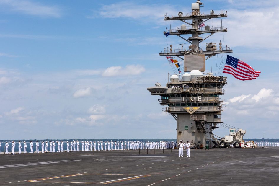 IKE is Back: USS Dwight D. Eisenhower Wraps Up Back-to-Back Deployments - USNI News