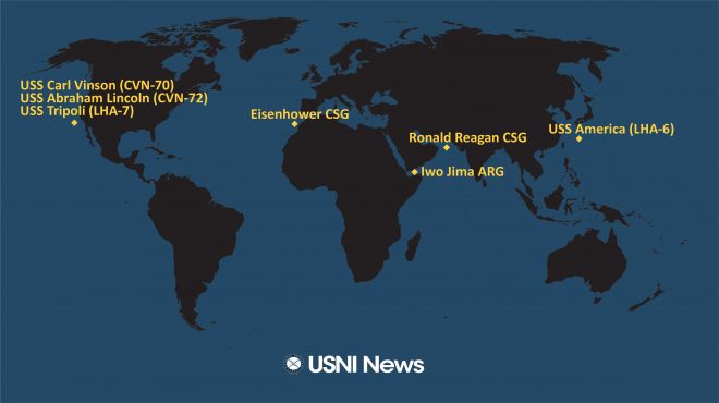 USNI News Fleet and Marine Tracker: July 8, 2021