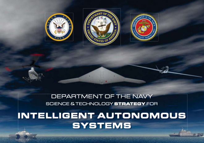 Department of the Navy Strategy for Intelligent Autonomous Systems