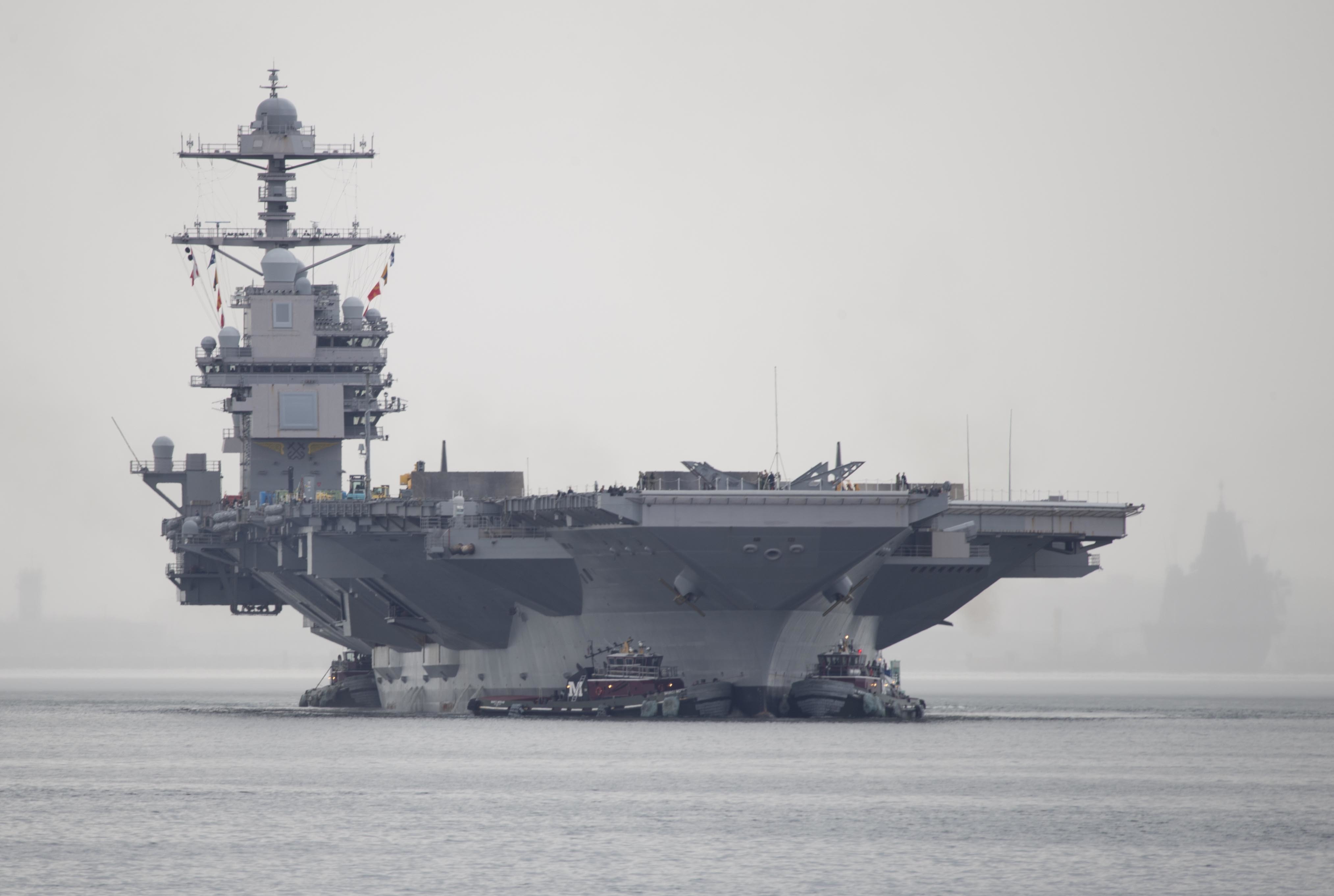 Strike Group Commander: USS Gerald R. Ford Set For First Deployment in 2022  - USNI News