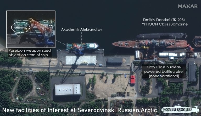 New Satellite Images Hint How Russian Navy Could Use Massive Nuclear Torpedoes Usni News