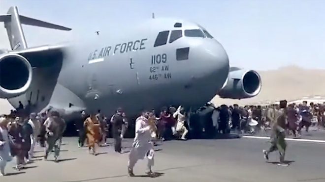 UPDATED: Pentagon Declares Afghanistan Exodus a Non-Combatant Evacuation as U.S. Marines, Soldiers Mass in Kabul