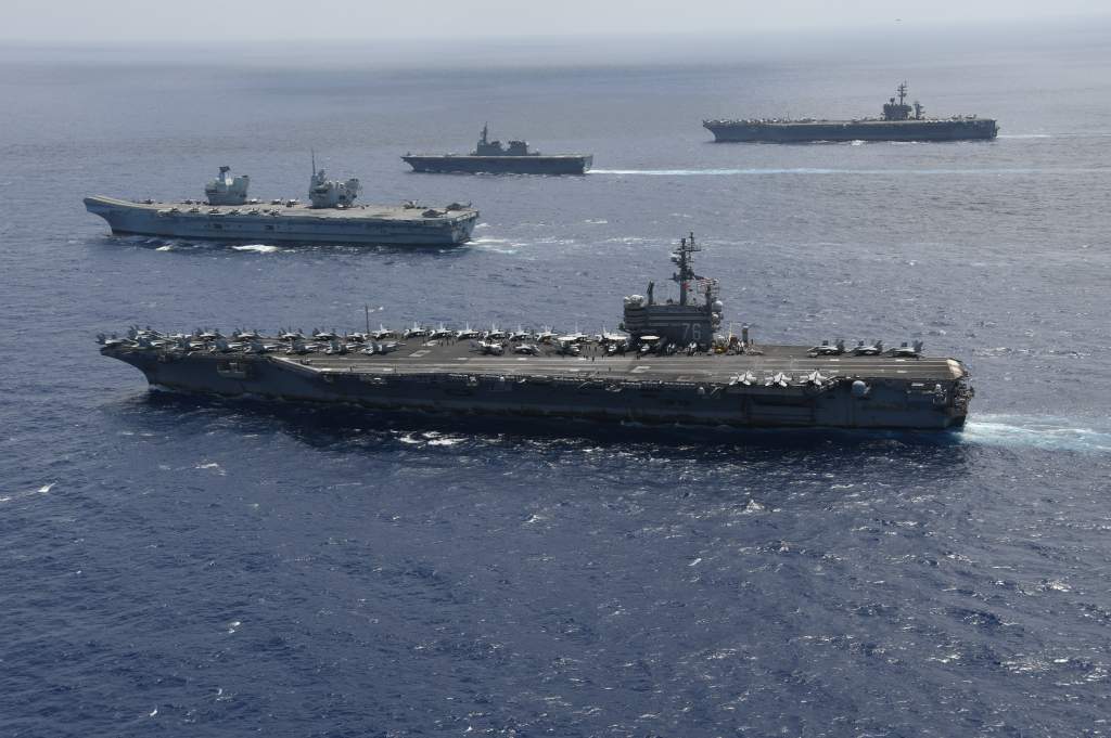 Just How Powerful is 7th Fleet? U.S Warships 2021 