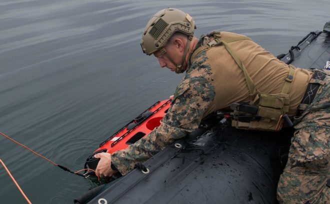 New Marine Corps Robot Will Provide 'Eyes in the Water' for Explosive Device Removal Technicians