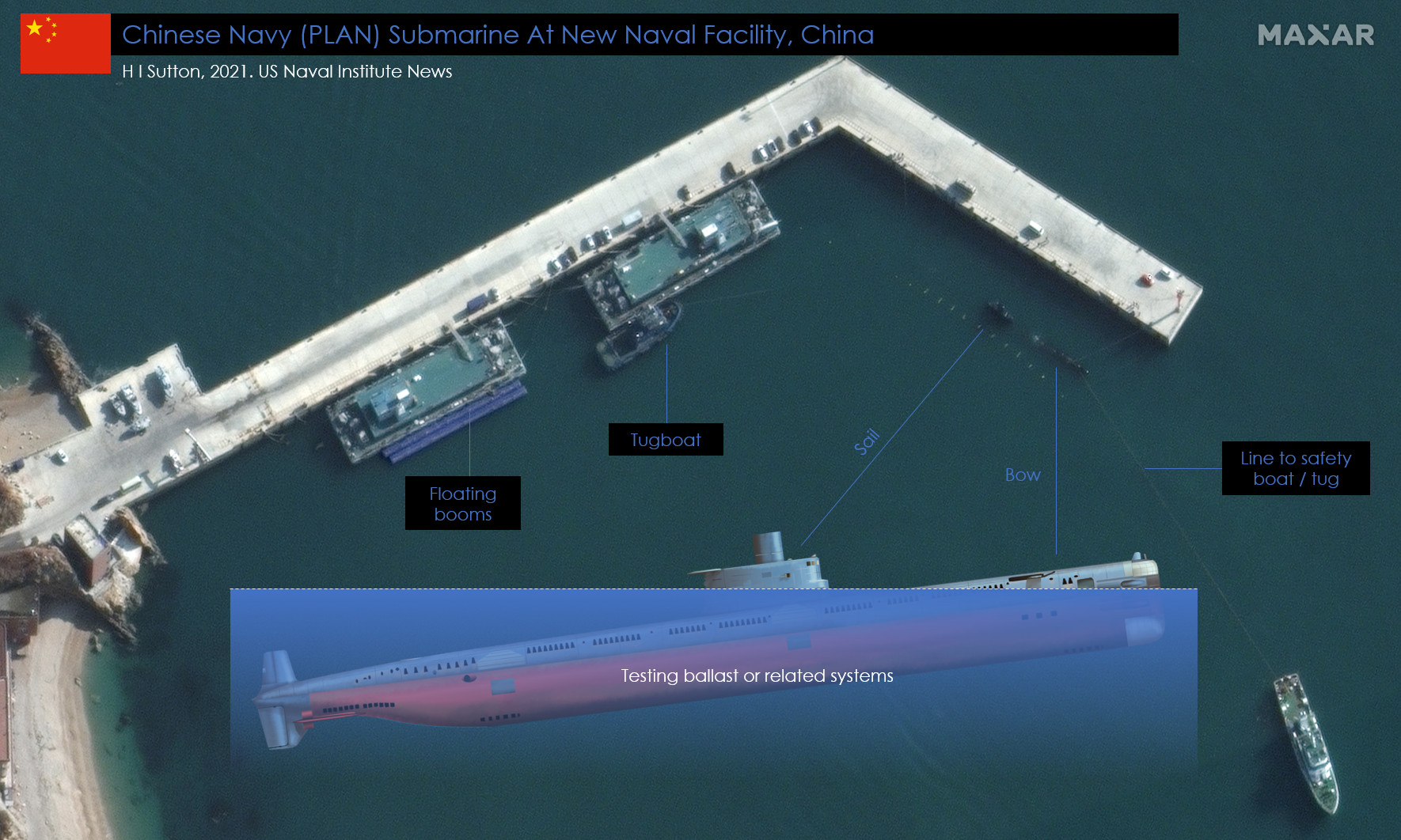 FUERZAS ARMADAS DE CHINA - Página 5 China-Navy-New-Base-Submarine