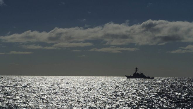 Destroyer USS Arleigh Burke Operating in Black Sea After Bulgaria Port Visit