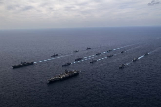 U.S. Begins Exercise Off Japan with Canadian, German and Australian Navies