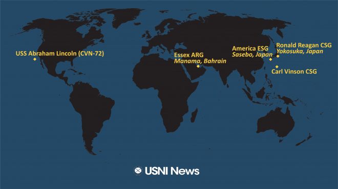 USNI News Fleet and Marine Tracker: Nov. 29, 2021