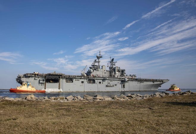 USS Iwo Jima Arrives in New Homeport at Naval Station Norfolk