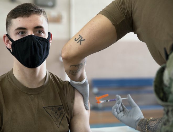 Navy to Begin Processing Separation for Sailors Refusing COVID-19 Vaccination