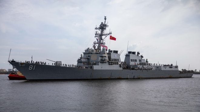 Navy Relieves Destroyer XO For 'Failing to Abide By Lawful Order'
