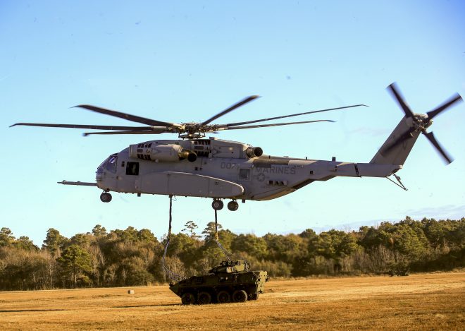 Navy Approves CH-53K Heavy-Lift Helicopter for Full-Rate Production