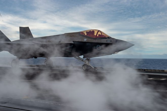 More than Two Dozen Naval F-35s Now Underway in the Western Pacific
