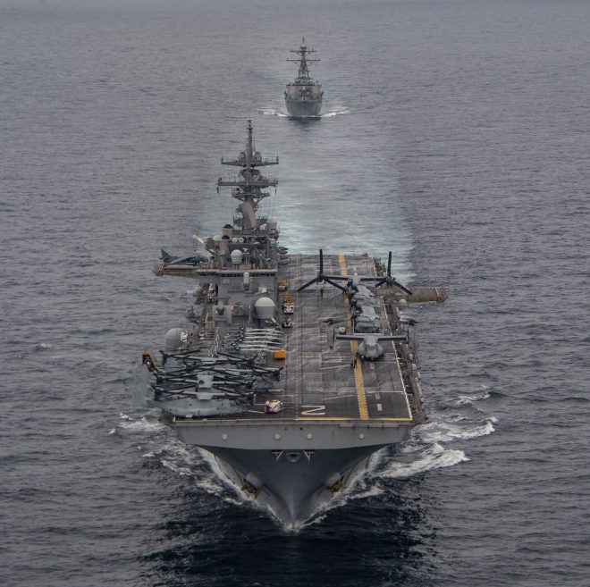 Essex Amphibious Ready Group Leaves 5th Fleet; No U.S. Capital Ship in Middle East
