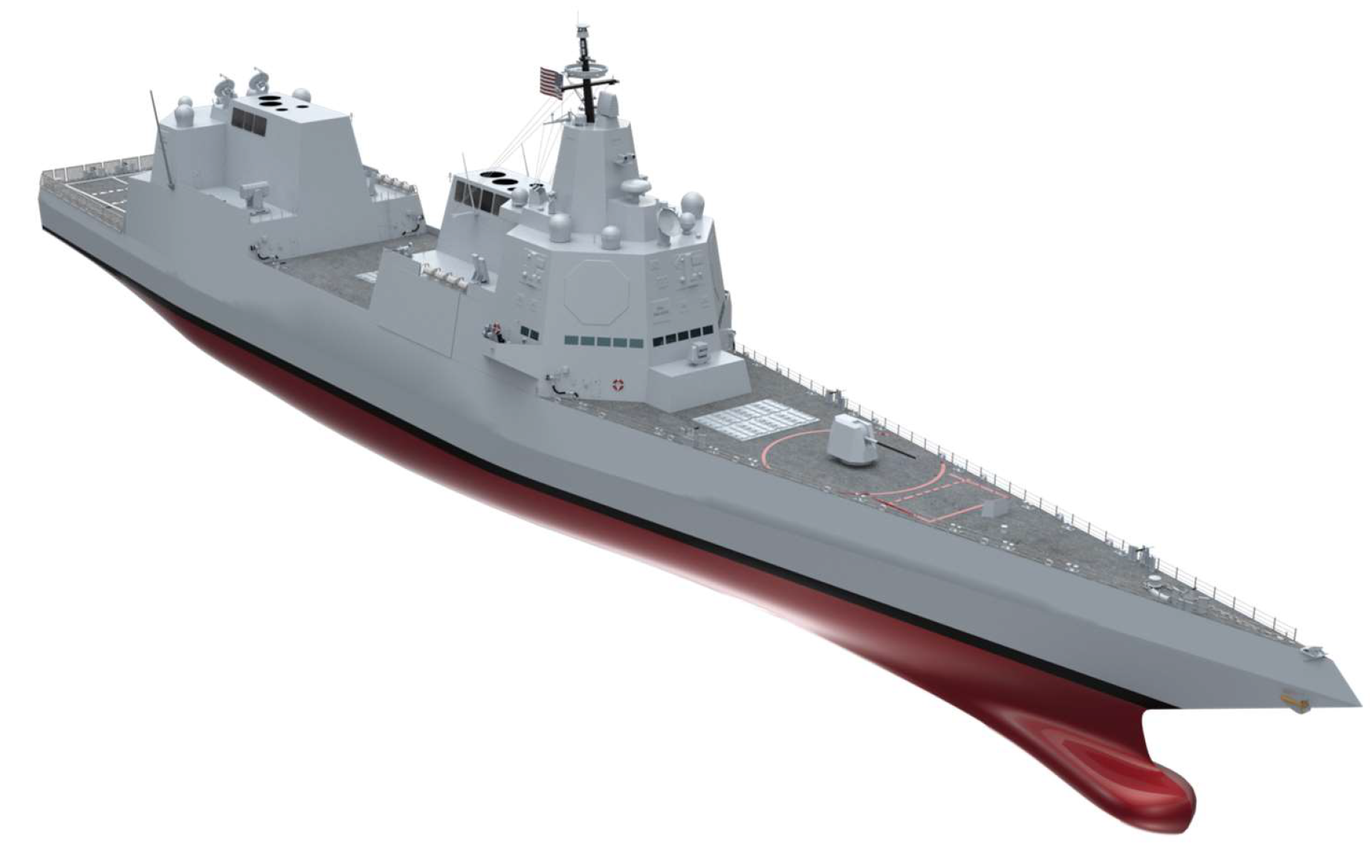 Navy Unveils Next-Generation DDG(X) Warship Concept with