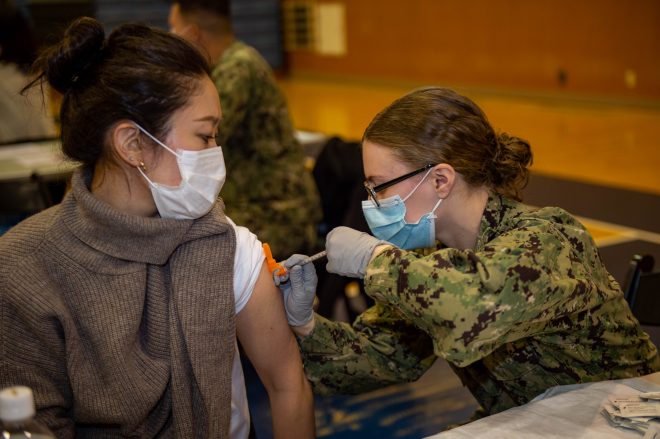 Navy Surpasses 100 Separations for COVID-19 Vaccination Refusal