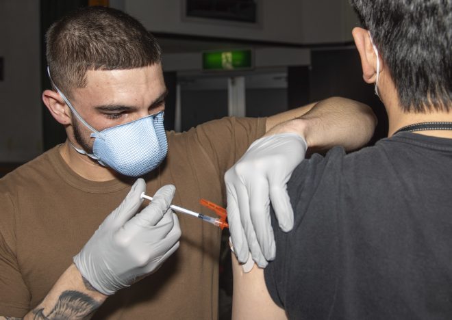 Navy Approves First Religious COVID-19 Vaccine Exemption With Conditions