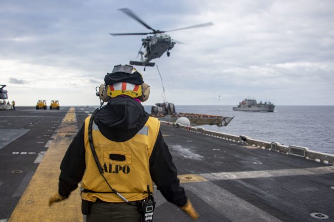 U.S. Carrier Group, Two Amphibious Ready Groups Drill in Philippine Sea with Japan