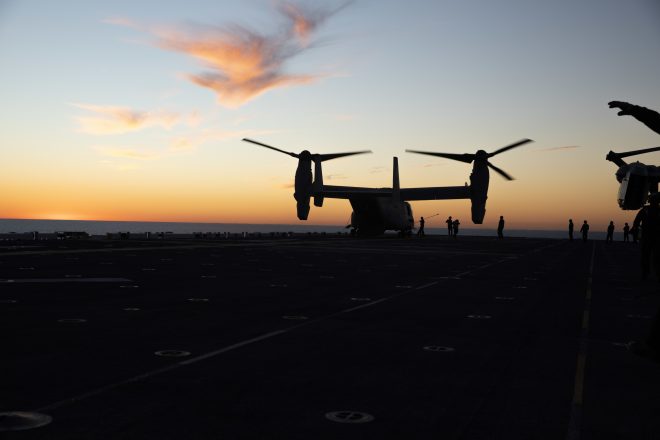 Navy, Air Force, Marines Ground Some V-22 Ospreys