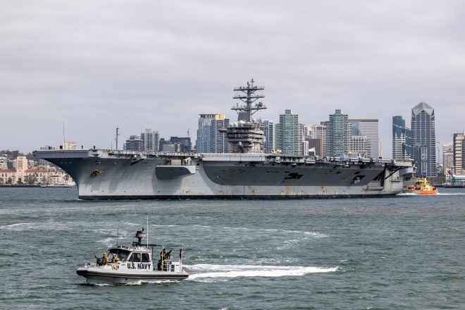 Carrier USS Nimitz Still Sidelined Over Fresh Water Contamination