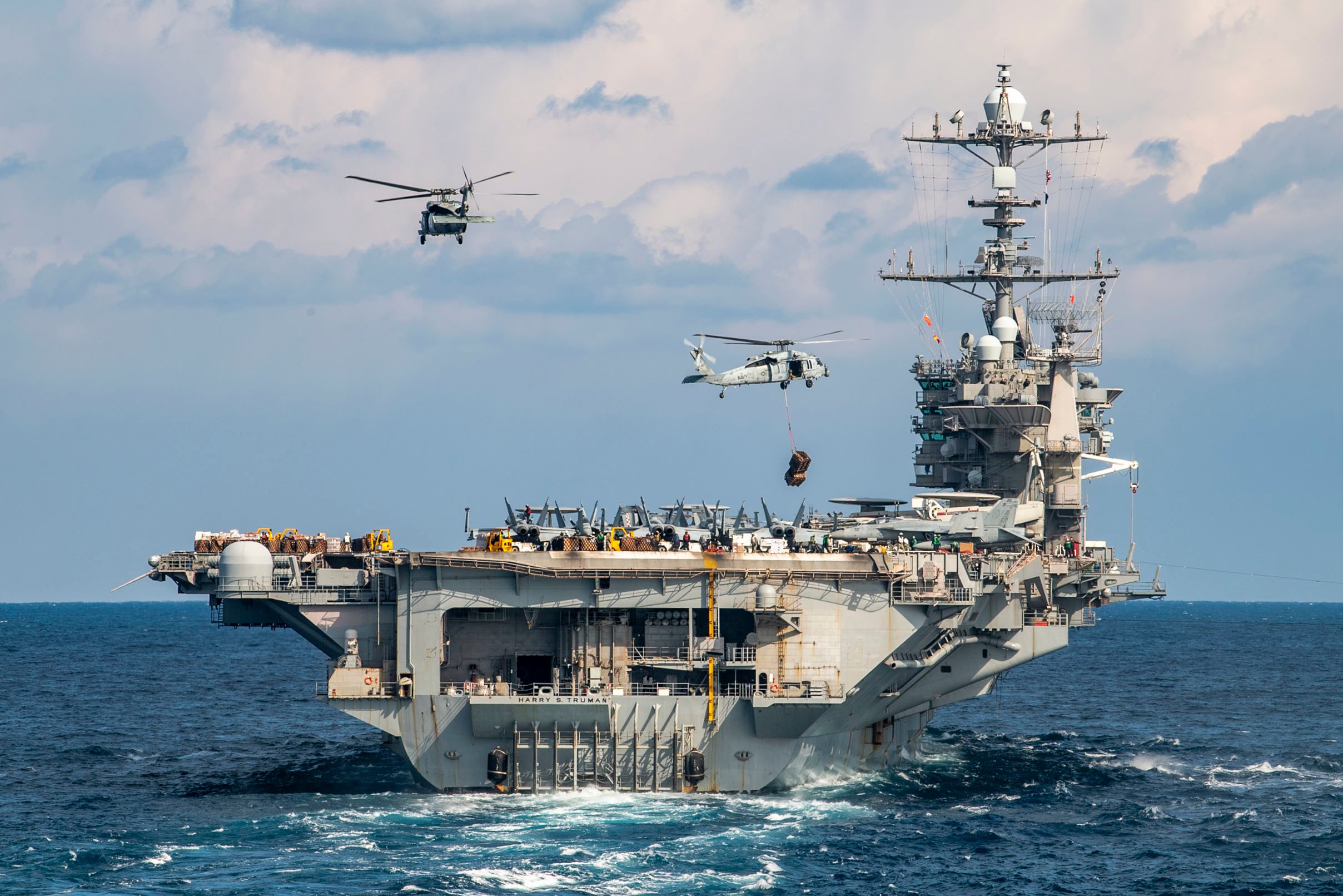 USS Harry S. Truman completes its European deployment as Pride of the Fleet