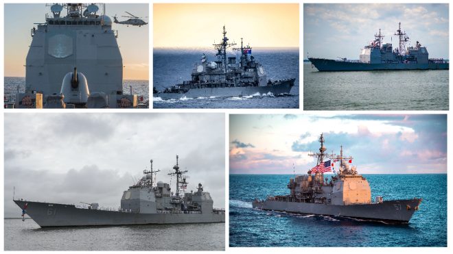 Navy Clear to Decommission 5 Cruisers, Unclear Which Ships Will Leave the Fleet