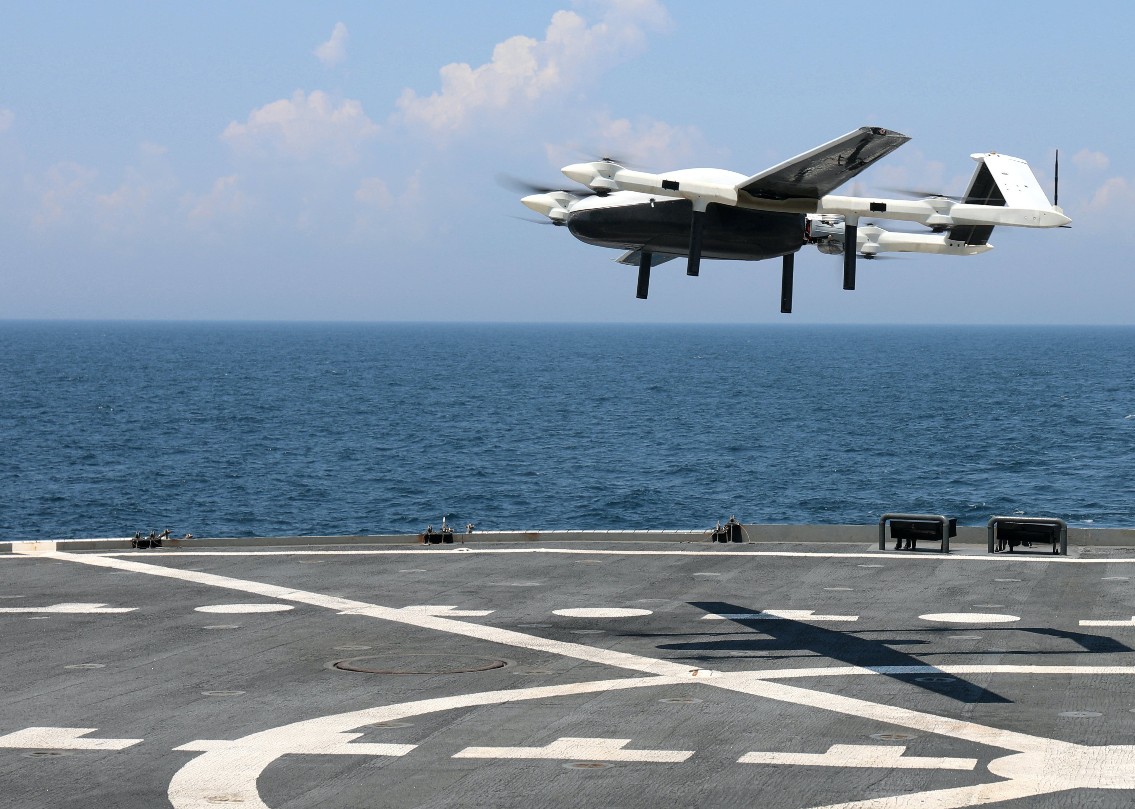 Navy To Deploy Up To Four Cargo Drones On An Aircraft Carrier This Year -  Usni News