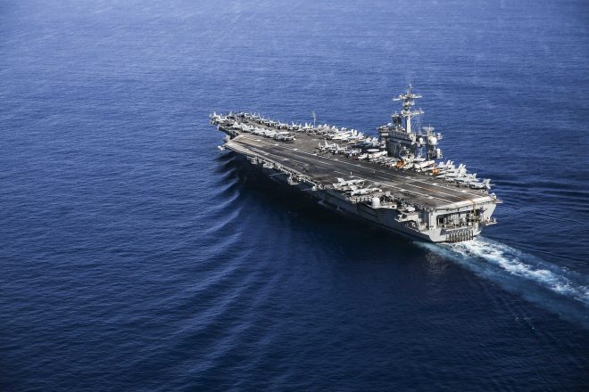 Carrier USS Abraham Lincoln in Sea of Japan Ahead of Key North Korean Anniversaries