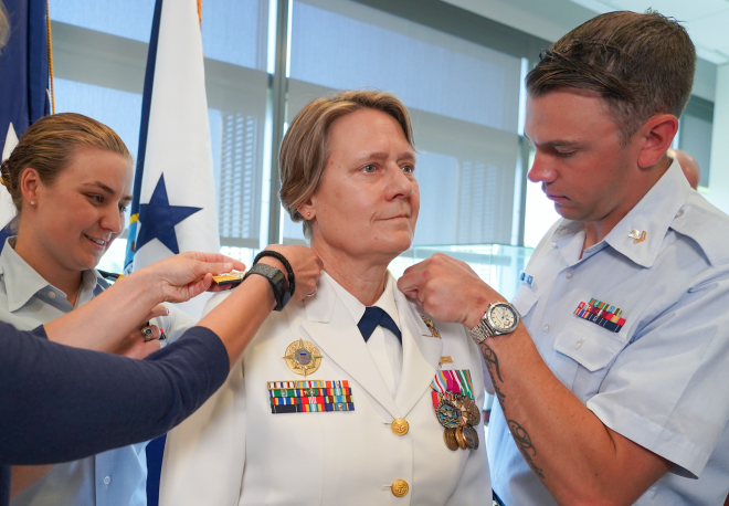Senate Approves First Female Commandant for Coast Guard