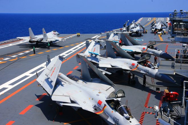 Chinese Aircraft Carrier Deployment Prompted Record Japanese Fighter Scrambles